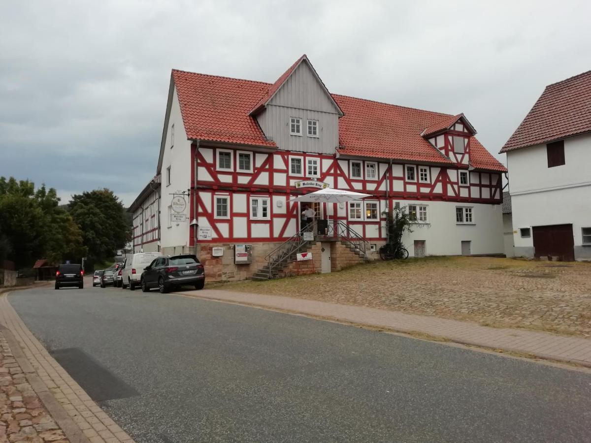Hotel Wollröder Krug Guxhagen Exterior foto